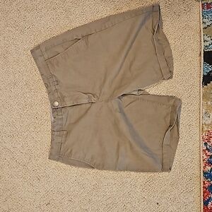 Khaki men's shorts